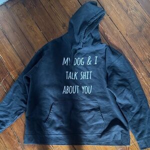 Black Dog Lover Hoodie